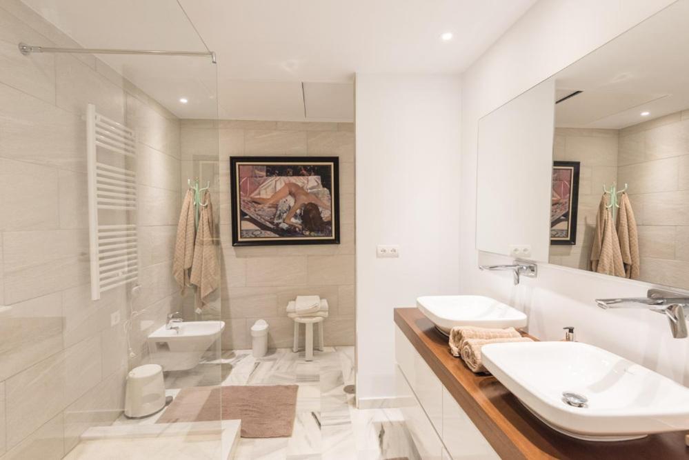 Apartmán Playas Del Duque, Puerto Banus, Golf .Playa Y Compras Marbella Exteriér fotografie